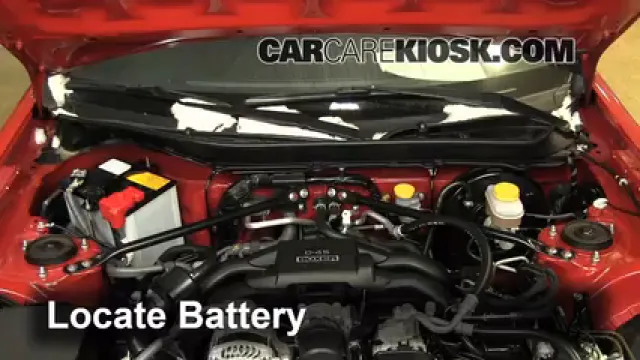 2013 Scion FR-S 2.0L 4 Cyl. Battery Jumpstart